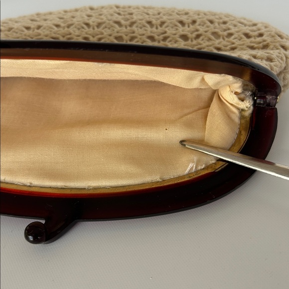 Vintage Crochet Clutch - Picture 9 of 13